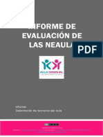 Informe de Evaluación de Las NEAula