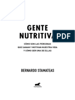 Gente Nutritiva - Capitulo 1 PDF Modo Web