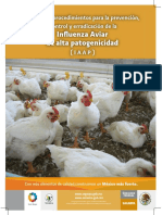 Senasica Manual - Emergencia - Control - Erradicacion - Influenza - Aviar - Alta - Patogenicidad