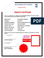 Certificate e