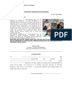 Autorización Campeonato Balonmano