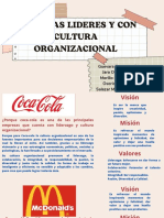 Empresas Con Liderazgo y Cultura Organizacional