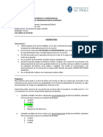 FINANZAS - Examen Final 2022-I