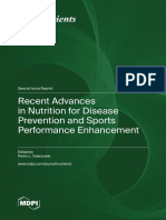 Recent Advances in Nutrition For Disease Prevention and Sports Performance Enhancement