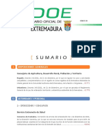 Extremadura: Sumario