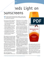 FDA Sheds Light On Sunscreens