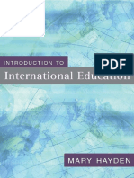 Hayden (2006) Introduction To International Education International Schools and Their Communities