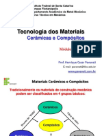 Aula 06 - Tecnologia Dos Materiais - Ceramicas e Compositos