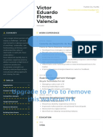 Victor Eduardo Flores Valencia VisualCV Resume