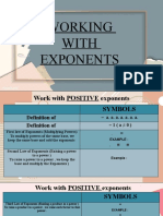 Exponents Radicals and Radical Equations