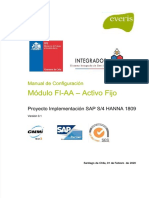 Manual de Configuracion Sap S4hana Modulo Fi Aa Activo Fijos