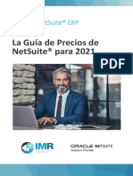 Guia de Precios 2021 Oracle NetSuite