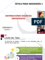 Presentación Principales Distribuciones Discretas Binomial, Hipergeométrica y Poisson