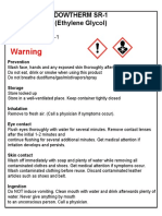 Glycol - Safety Sheet