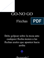 Go-No Go Flechas