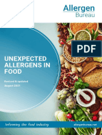 Unexpected Allergens in Food Aug 2021