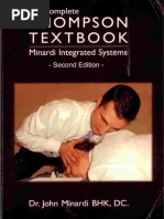 健康・医学 THOMPSON TECHNIQUE REFERENCE MANUAL Basic Thompson Info and History | PDF | Chiropractic | Vertebral