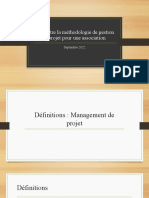 Connaitre La Méthodologie de Gestion de Projet Septembre 2022