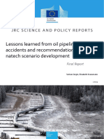 Lessons Learned From Oil Pipeline Natech Accidents 2015