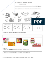 Prueba Sumativa 6 Ciencias