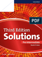 Solutions Pre Intermediate Student S Book