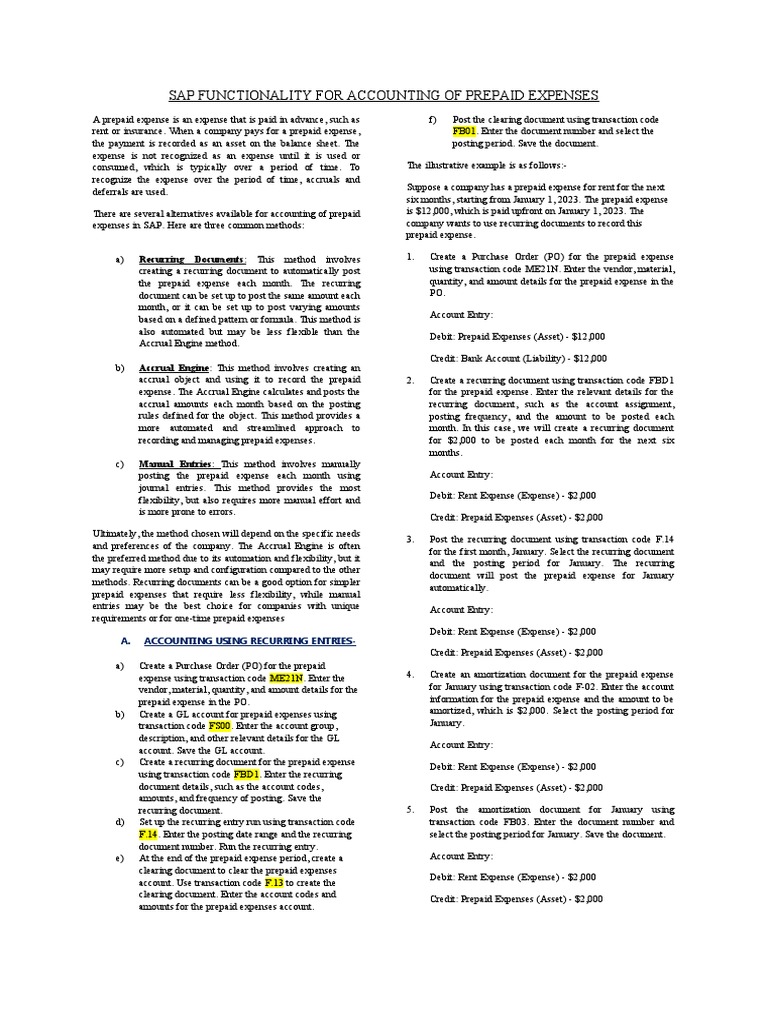 sap-functionality-for-accounting-of-prepaid-expenses-pdf-debits-and