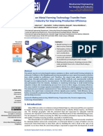 A Report On Metal Forming Technology Transfer From