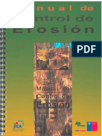 Manual de Control de Erosión Conaf-Jica 2017 4a. Edicion