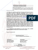 2 - Procuração A Rogo Henrique de Souza Benjamin