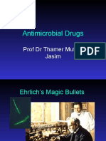 Antimicrobial Drugs: Prof DR Thamer Mutlag Jasim