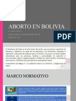 Aborto en Bolivia Pds 2023