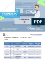 Arcsa Cz7 Turnos de Farmacias Loja Febrero 2022