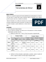 Crear Indice o Tabla de Contenido