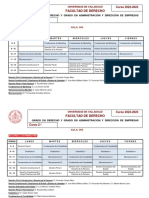 Horarios DADE 2º