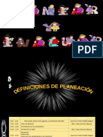 Taller Planeación Evaluación