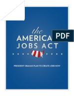 The American Jobs Act (Full Text From The White House)