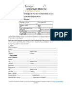 Proposed Budget For Edwards EHM Year 3