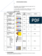 Especificacione3s Tecnicas