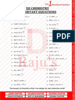XII Important Equations