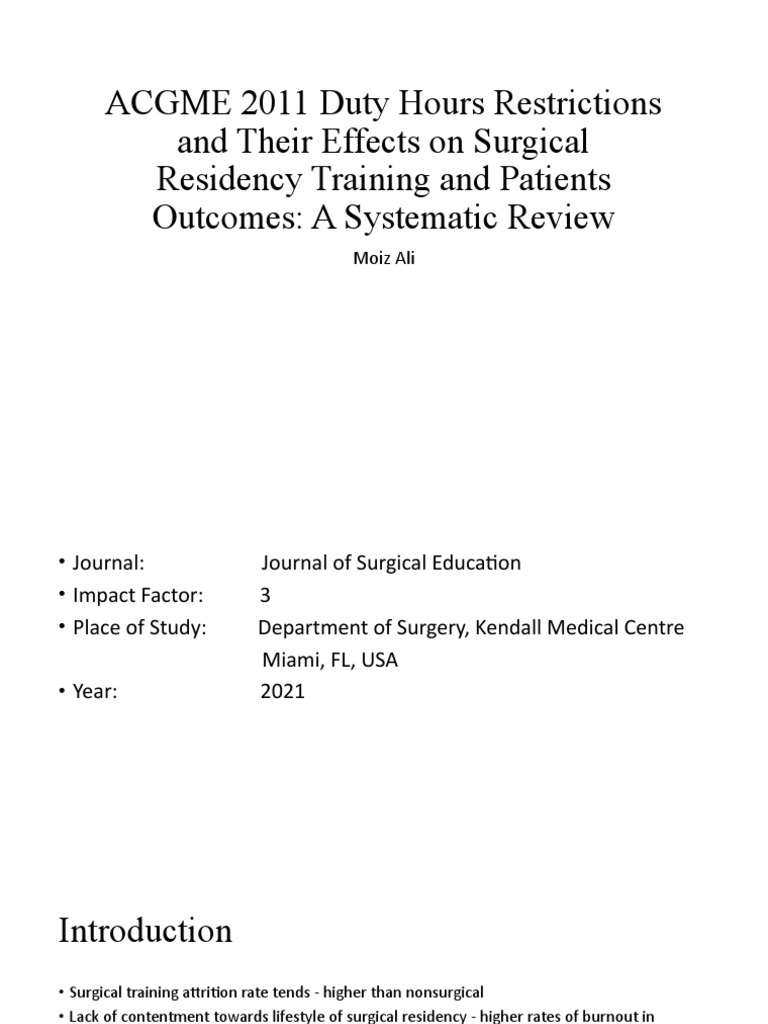 acgme-2011-duty-hours-restrictions-and-their-effects-on-surgical