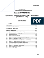 Sección Iv Apendice: Aplicación y Ajuste de La Interfáz LAN (10/100BASE-T (X) )