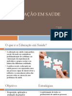 Educação em Saúde