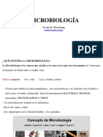 CLASE 1 - Historia de La Microbiología.