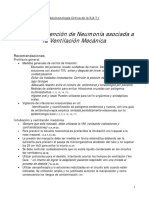 Guia de Prevencion de Neumonia Asociada A Ventilación Mecánica