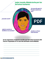 Malala, Derechos Humanos