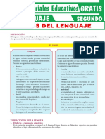 Lengua y Habla para Segundo Grado de Secunadria