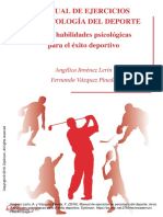 Manual Del Ejercicios en Psicologia Del Deporte - Angelica Jimenez Lerín - Fernando Vazquez Pineda