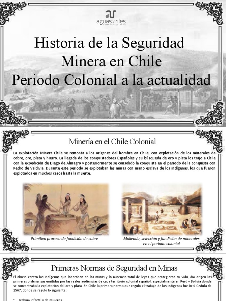 Historia de la Seguridad Minera en Chile | PDF | Minería | Chile