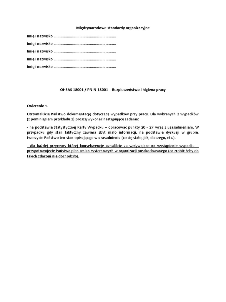 Mso - PN-N-18001 | PDF