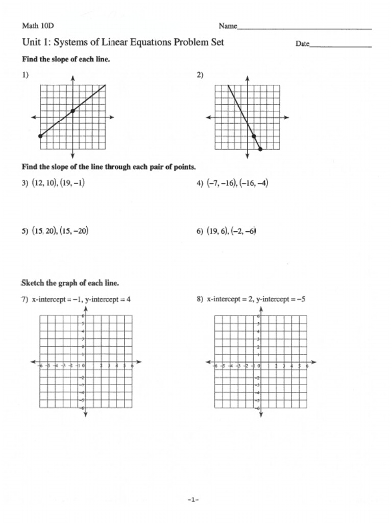 01 Unit Work Notes | PDF | Equations | Mathematical Objects